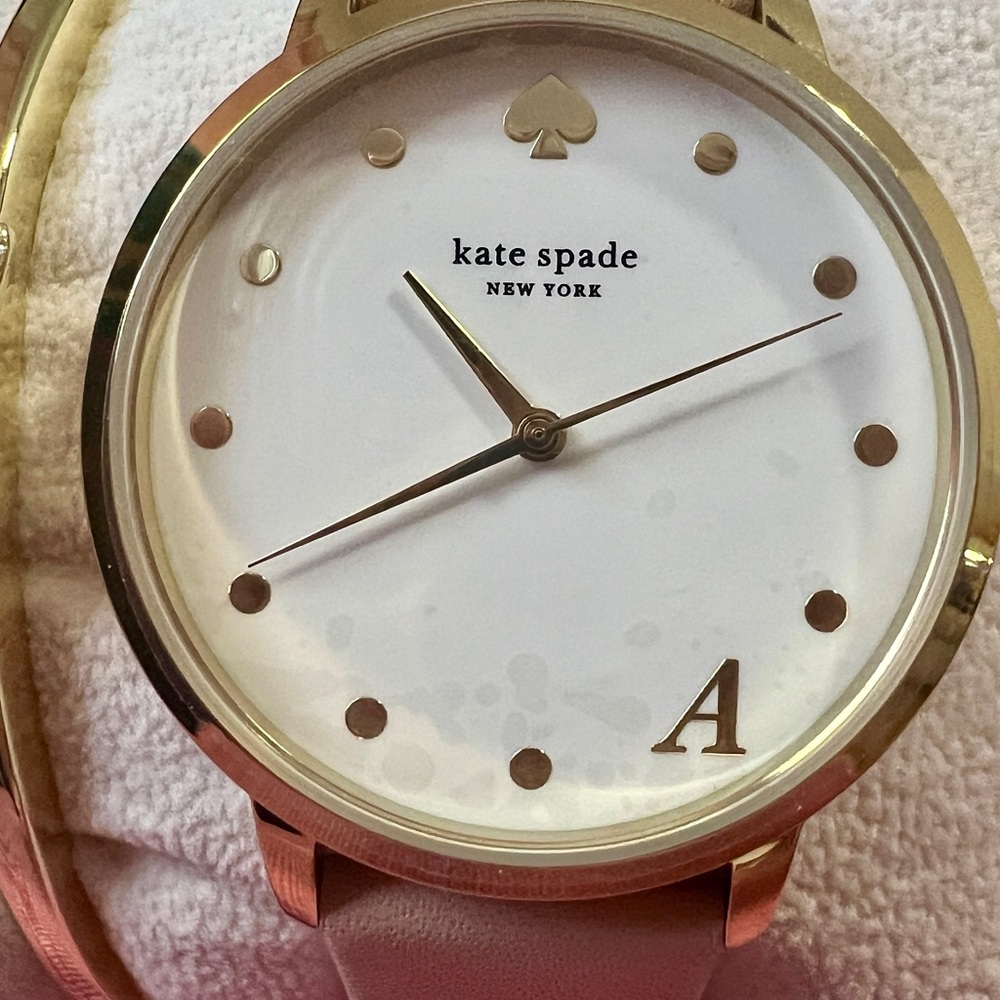 NWT Kate Spade Monogram “A” Watch - Picture 2 of 9